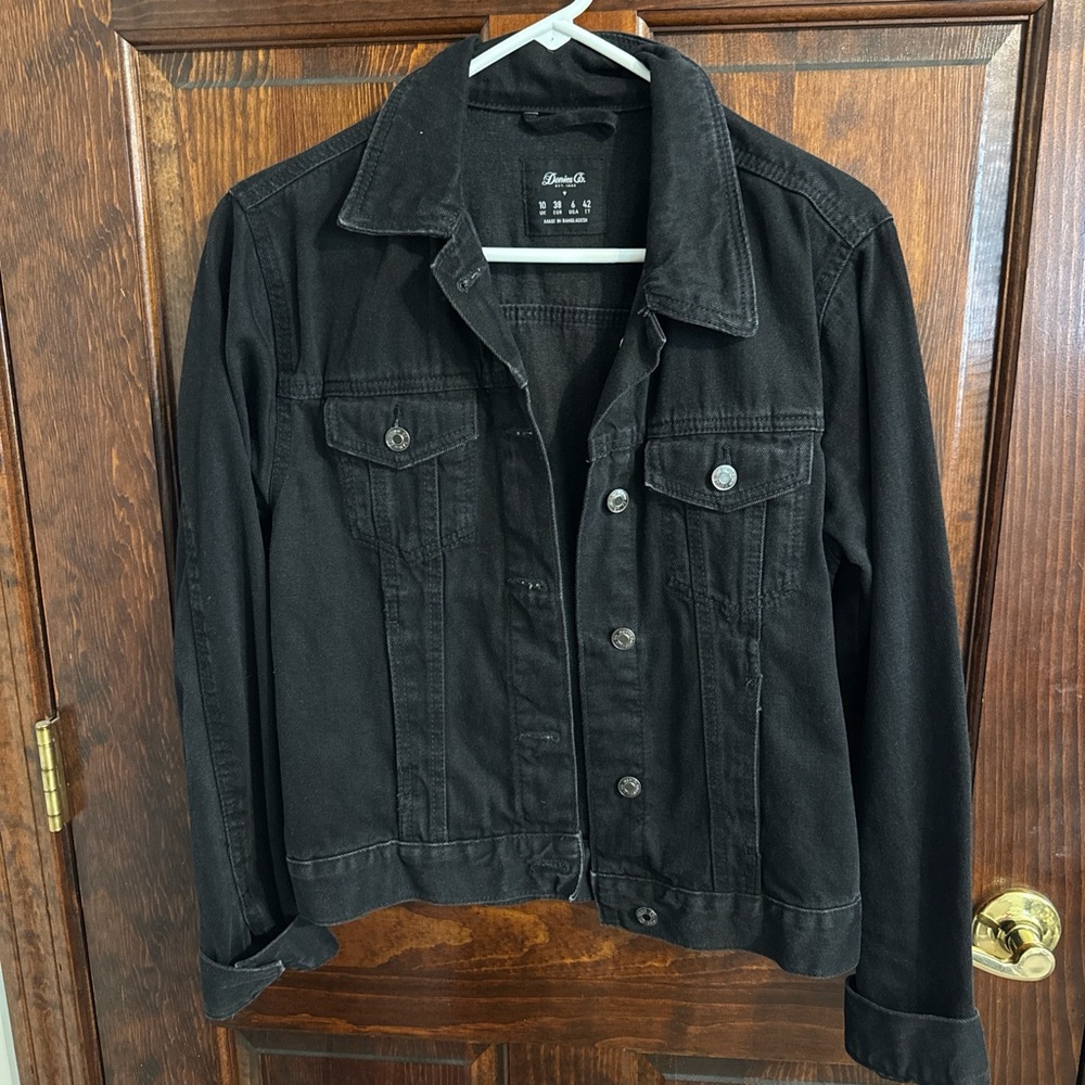 Denim&Co Women's Black Jean Jacket